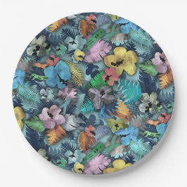 ハワイアン電工デザイン ペーパープレート