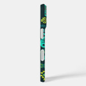 ハワイアン魚と花のアイコン電話ケース Case-Mate iPhoneケース (裏面 / 右)