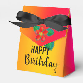 ハワイアン鮮やかフラワーガーデンハイビスカスエレガント フェイバーボックス