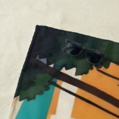 ハワイアン/アロハ/トロピカル/ビーチ ビーチタオル (インサイチュ)