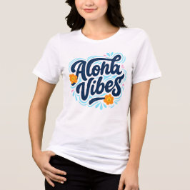 ハワイアン アロハ バイブス ハワイ諸島 トライブレンドTシャツ
