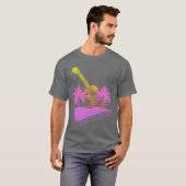 ハワイアン ウクレレ ウケ 80年代 90年代 女子 Tシャツ (正面フル)