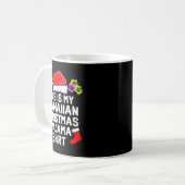 ハワイアン・クリスマスのパジャマで家族とお揃い コーヒーマグカップ (正面左)
