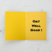 ハワイアン-スタイルGet Well Card カード (内部)