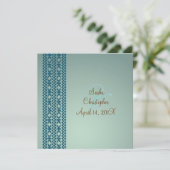 ハワイアン・タトゥー・パーティー招待状 招待状 (スタンド正面)