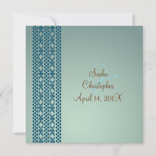 ハワイアン・タトゥー・パーティー招待状 招待状 (正面)