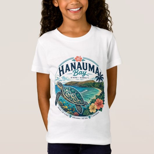 ハワイアン タートル Tシャツ (正面)