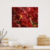 ハワイアン トロピカル オーキッド ポスター (キッチン)