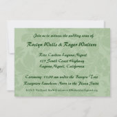 ハワイアン トロピカル ヒビスカス 招待状 (裏面)