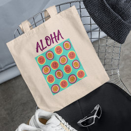 ハワイアン トロピカル フルーツ トートバッグ