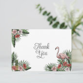 ハワイアン フラミンゴ & ハイビスカス 感謝 (スタンド正面)