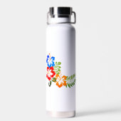 ハワイアン・プリント ウォーターボトル (背面)