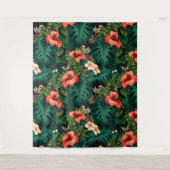 ハワイアン プリント タペストリー (正面)