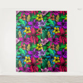 ハワイアン・プリント タペストリー (正面)