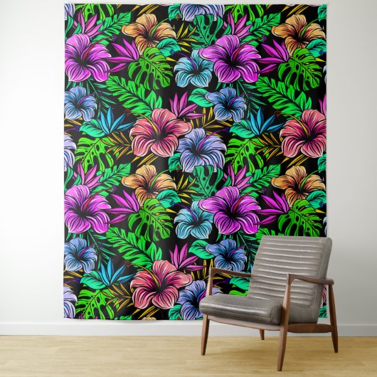 ハワイアン プリント タペストリー (インサイチュ)