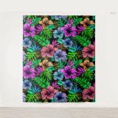 ハワイアン プリント タペストリー (正面)