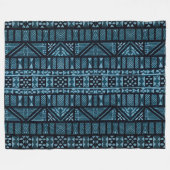 ハワイアン・プリント フリースブランケット (正面(横))