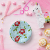 ハワイアン・プリント ペーパーボウル (パーティー)