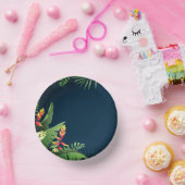 ハワイアン・プリント ペーパーボウル (パーティー)