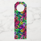 ハワイアン・プリント ボトルネックタグ (正面)