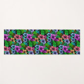 ハワイアン・プリント ヨガマット (正面(横))