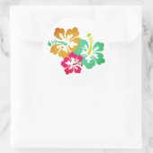 ハワイアン プリント ラウンドシール (バッグ)