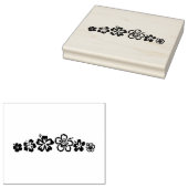 ハワイアン・プリント ラバースタンプ (押印)