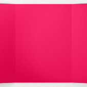 ハワイアン・プリント 三つ折り招待状 (内部中)