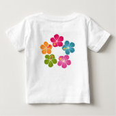 ハワイアン ベビーTシャツ (裏面)