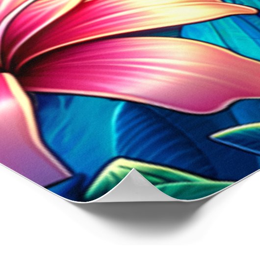 ハワイアン ポスター (角)