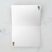 ハワイアン メレ カリキマカ クリスマス カード (内部)