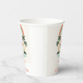 ハワイアン/レインボー/パームスサンタ 紙コップ (右)