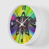 ハワイアン 壁時計 (傾斜)