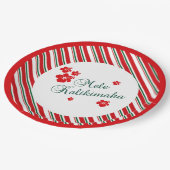 ハワイアン | Mele Kialikimaka ペーパープレート (アングル)