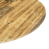 ハワイアンHonuおよびTikiのマスク カッティングボード (角)