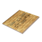 ハワイアンHonuおよびTikiのマスク タイル (側面)