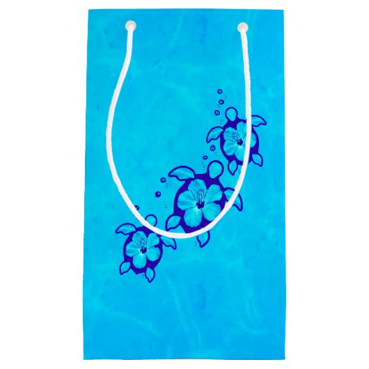 ハワイアンHonu スモールペーパーバッグ (正面)