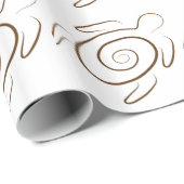 ハワイウミガメ ラッピングペーパー (ロールコーナー)