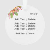 ハワイオーナメント オーナメント (裏面)