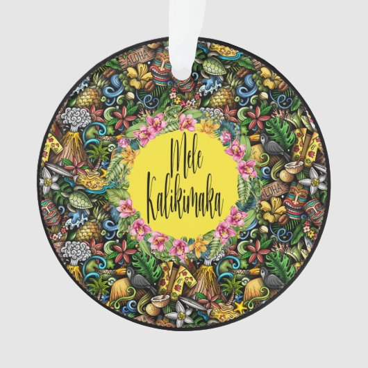 ハワイオーナメント オーナメント (正面)