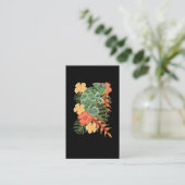 ハワイカメレオンフラワー爬虫類 名刺 (スタンド正面)