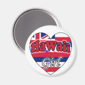 ハワイガール マグネット (正面/裏面)