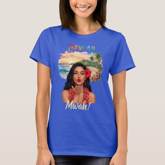 ハワイキッス Tシャツ (正面)