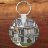 ハワイキングカメハメハモダン キーホルダー (正面)