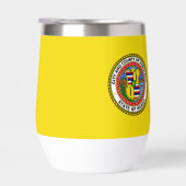 ハワイゴルフハットクリップ、ホノルル市旗 (右面)