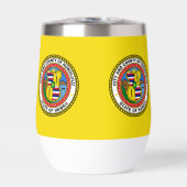 ハワイゴルフハットクリップ、ホノルル市旗 (正面)