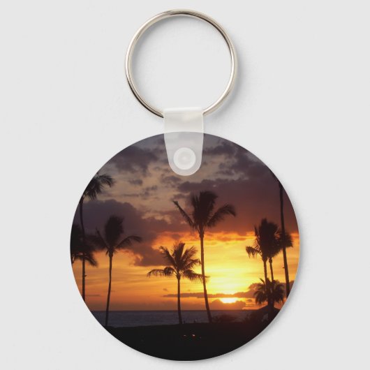 ハワイサンセットキーチェーン キーホルダー (正面)