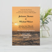 ハワイサンセット結婚ズ 招待状 (スタンド正面)