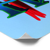 ハワイサンセット ポスター (角)