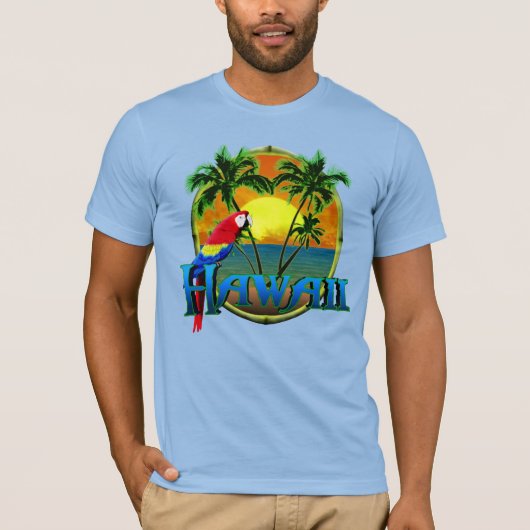 ハワイサンセット Tシャツ (正面)